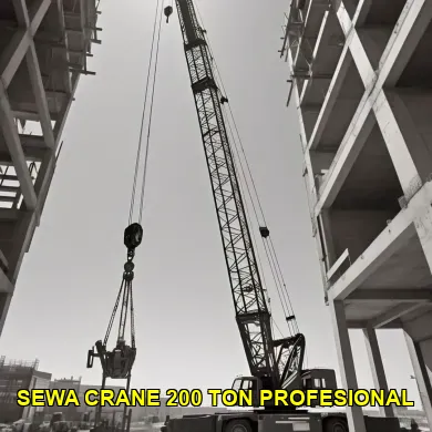sewa crane 200 ton profesional